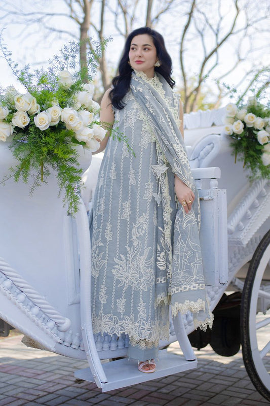 Rang Rasiya Embroidered Lawn 3PC (D#1841)